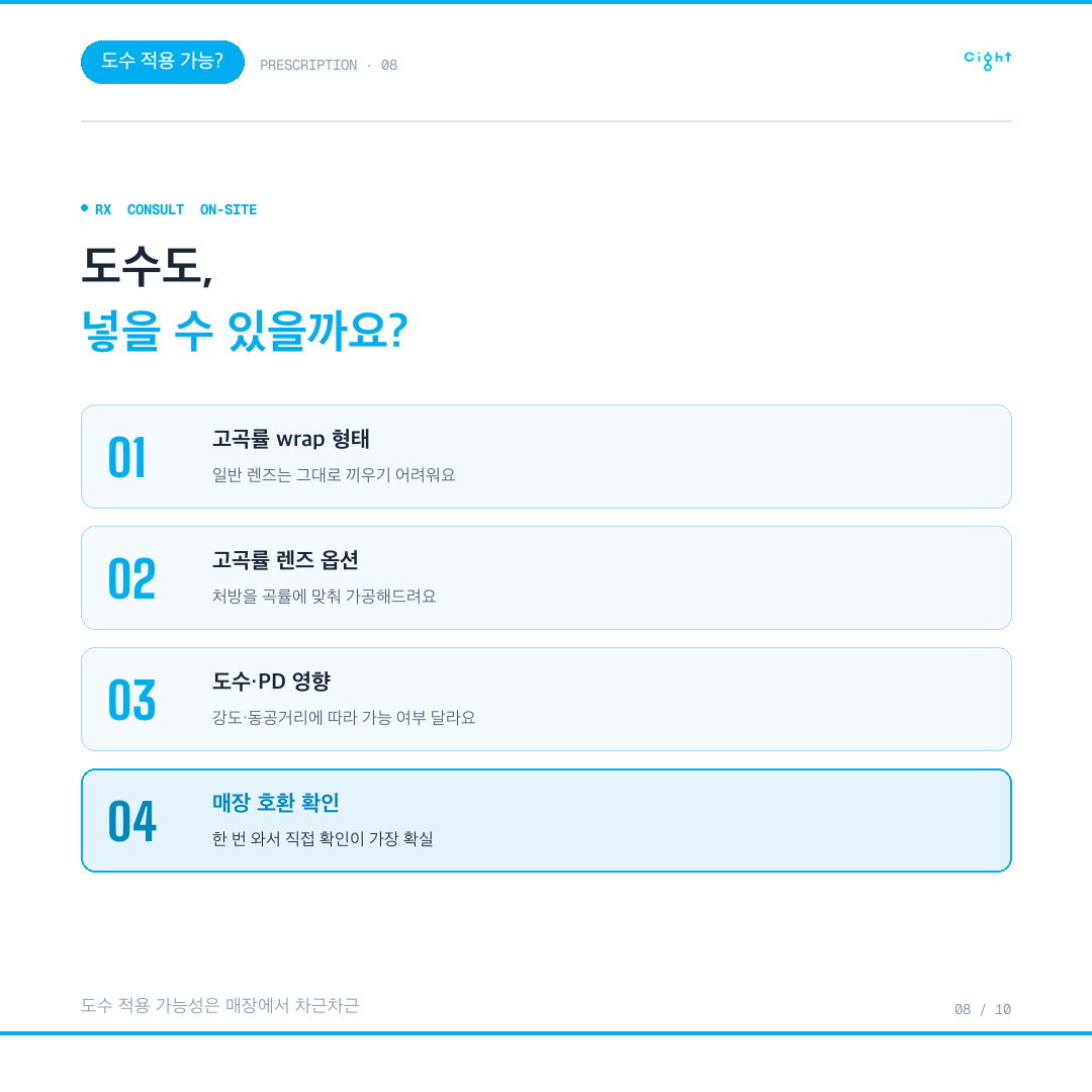 오클리 테라포마 OO9530, 두 컬러를 직접 써보고 적은 입고 기록