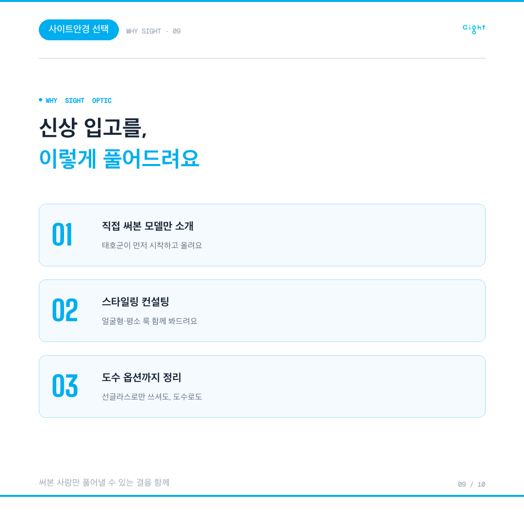 오클리 테라포마 OO9530, 두 컬러를 직접 써보고 적은 입고 기록