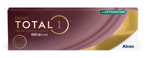 데일리스 토탈원 난시 공식 제품 안내 사진